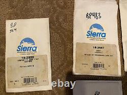 Lot of Vintage SIERRA Marine Boat Gaskets, O Rings, Etc Replace Many OMC Parts