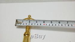 MARITIME MARINE VINTAGE SHIP BRASS BOAT HEAD HOOK