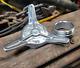 Moon Aluminum Spinner Cap W Threaded Bung Hot Rod Mooneyes Gas Tank Vtg Style