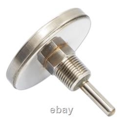 MOONeyes LARGE Direct fit TEMPERATURE GAUGE Liquid Fill DRAG RACING Hot Rod MOON