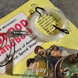 MOONeyes Oil Pressure GAUGE with Sender & Mount HOT ROD Custom MOON auto boat