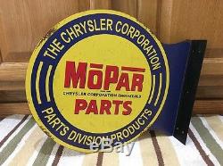 MOPAR CHRYSLER PARTS Double Sided Flange Vintage Style Dodge Plymouth Metal