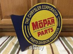 MOPAR CHRYSLER PARTS Double Sided Flange Vintage Style Dodge Plymouth Metal