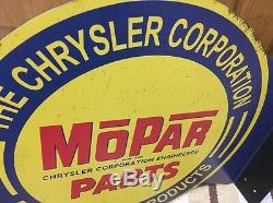 MOPAR CHRYSLER PARTS Double Sided Flange Vintage Style Dodge Plymouth Metal