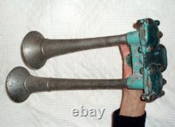 Marine Boat Ship Large Vintage Antique Retro Dual Air Horn Car Parts