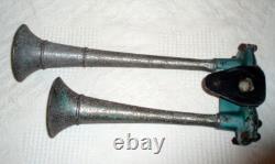 Marine Boat Ship Large Vintage Antique Retro Dual Air Horn Car Parts