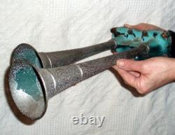 Marine Boat Ship Large Vintage Antique Retro Dual Air Horn Car Parts
