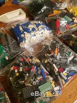 Massive Lego Lot Bricks, Mini Fig Parts, Boat Vintage Parts FREE SHIPPING