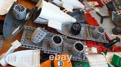 Massive Lot Genuine Lego Aeroplane Plane Boat Hull Helicopter Parts Aprrox 2.5KG