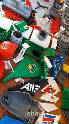 Massive Lot Genuine Lego Aeroplane Plane Boat Hull Helicopter Parts Aprrox 2.5KG