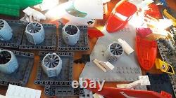 Massive Lot Genuine Lego Aeroplane Plane Boat Hull Helicopter Parts Aprrox 2.5KG