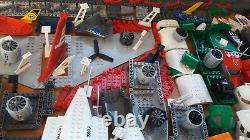 Massive Lot Genuine Lego Aeroplane Plane Boat Hull Helicopter Parts Aprrox 2.5KG