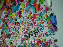 Massive polly pocket lot dolls cars boats accessories clothes shoes hats parts