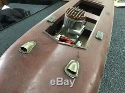 Mc Coy 60 withvintage tether boat gas powered tether race car parts Cox
