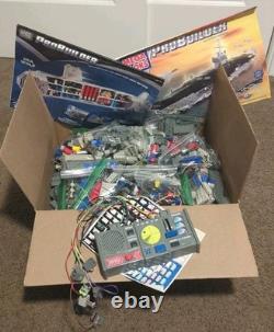 Mega Bloks Pro Builder USS Nimitz 2004 SEA WOLF SUBMARINE SHIP Parts Incomplete