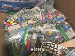 Mega Bloks Pro Builder USS Nimitz 2004 SEA WOLF SUBMARINE SHIP Parts Incomplete