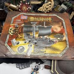 Mega Bloks Pyrates Lot Pirates Of The Caribbean Ship Parts Pieces Bulk 4+ Lbs