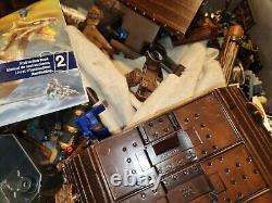 Mega Bloks Vintage # 9895 Dragons Krystal Wars Man O War Ship Parts Job Lot