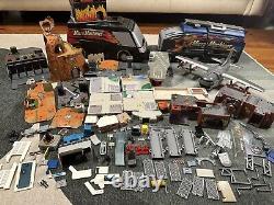 Micro Machines HUGE Lot Of Sets Spare Parts Military Base Plane Boat Vintage