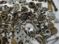 Mixed Lot Sail Boat Hardware BRASS 14 Pounds Fix or Repair Used Vintage Parts