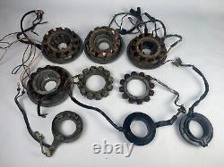 Mixed Lot Vintage Mercury Chrysler Force Stators Boat Parts Prestolite