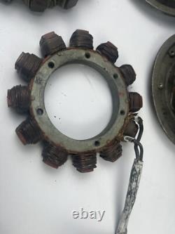 Mixed Lot Vintage Mercury Chrysler Force Stators Boat Parts Prestolite