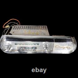 Mopar 851 OEM Vintage Original 40s-60s Chrysler Chrome Car Radio Panel Cover Dod