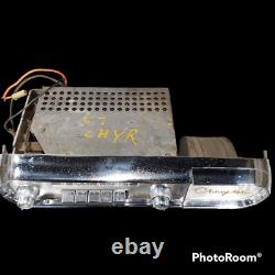 Mopar 851 OEM Vintage Original 40s-60s Chrysler Chrome Car Radio Panel Cover Dod