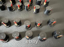 NEW Lego City Minifig Hat Black Imperial Guard Pirates Armada Soilder Shako X60