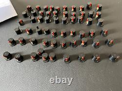 NEW Lego City Minifig Hat Black Imperial Guard Pirates Armada Soilder Shako X60