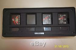 NEW / OLD Vintage Chris Craft three gauge panel