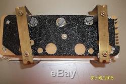 NEW / OLD Vintage Chris Craft three gauge panel