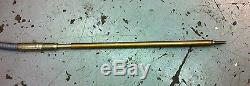NEW oem vintage mercury RIDE GUIDE boat steering cable 13 ft. 10 in. Tip to tip