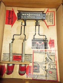 NOS Vintage 1967 Quicksilver Mercury Kiekhaefer Mercathode Anti Corrosion system