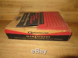 NOS Vintage 1967 Quicksilver Mercury Kiekhaefer Mercathode Anti Corrosion system