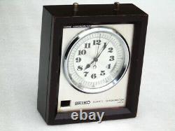 N. W. Seiko QM10 Quartz Ships Boat Marine Navigation Chronometer Clock for parts