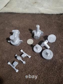 New Aluminum Cast Parts for Vintage DEEZIL Model Airplane Engines lot of 9