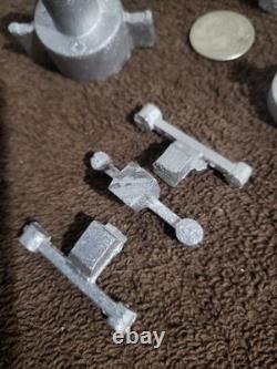 New Aluminum Cast Parts for Vintage DEEZIL Model Airplane Engines lot of 9