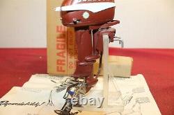 New In Box 1953 Vintage Johnson 30 HP Toy Model Outboard Boat Electric Parts K&o