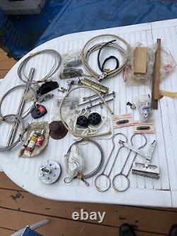 New Old Stock Vintage Assorted NAUTICAL Hardware Parts Lot Sailing/boating