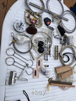 New Old Stock Vintage Assorted NAUTICAL Hardware Parts Lot Sailing/boating