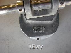 Nicson Marine vintage cavitation plate override pedal v-drive boat