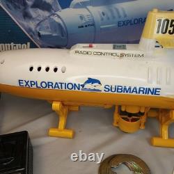 Nikko RC Exploration Submarine 11400 Remote Control Parts Repair Vintage 1983