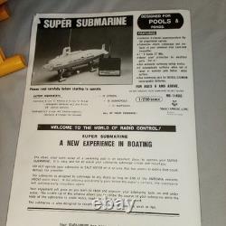 Nikko RC Exploration Submarine 11400 Remote Control Parts Repair Vintage 1983