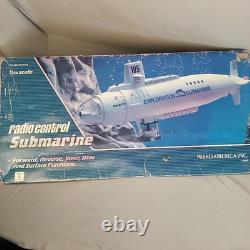 Nikko RC Exploration Submarine 11400 Remote Control Parts Repair Vintage 1983