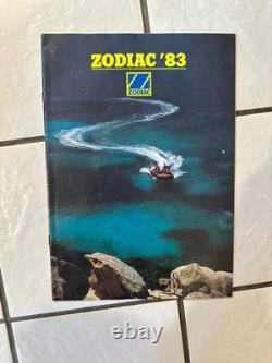 OEM Vintage Zodiac Inflatable Boat Dealer&Retail Literature, Parts, Price, Brochure