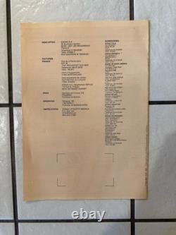 OEM Vintage Zodiac Inflatable Boat Dealer&Retail Literature, Parts, Price, Brochure