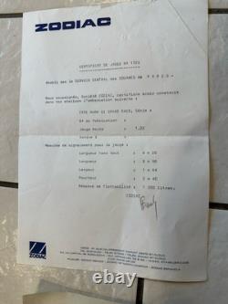 OEM Vintage Zodiac Inflatable Boat Dealer&Retail Literature, Parts, Price, Brochure