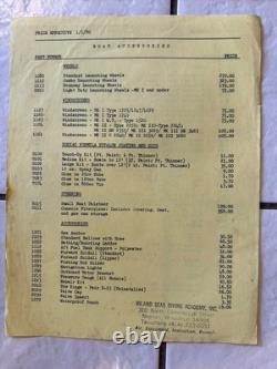 OEM Vintage Zodiac Inflatable Boat Dealer&Retail Literature, Parts, Price, Brochure