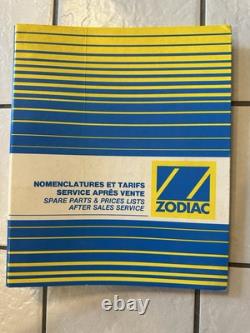OEM Vintage Zodiac Inflatable Boat Dealer&Retail Literature, Parts, Price, Brochure